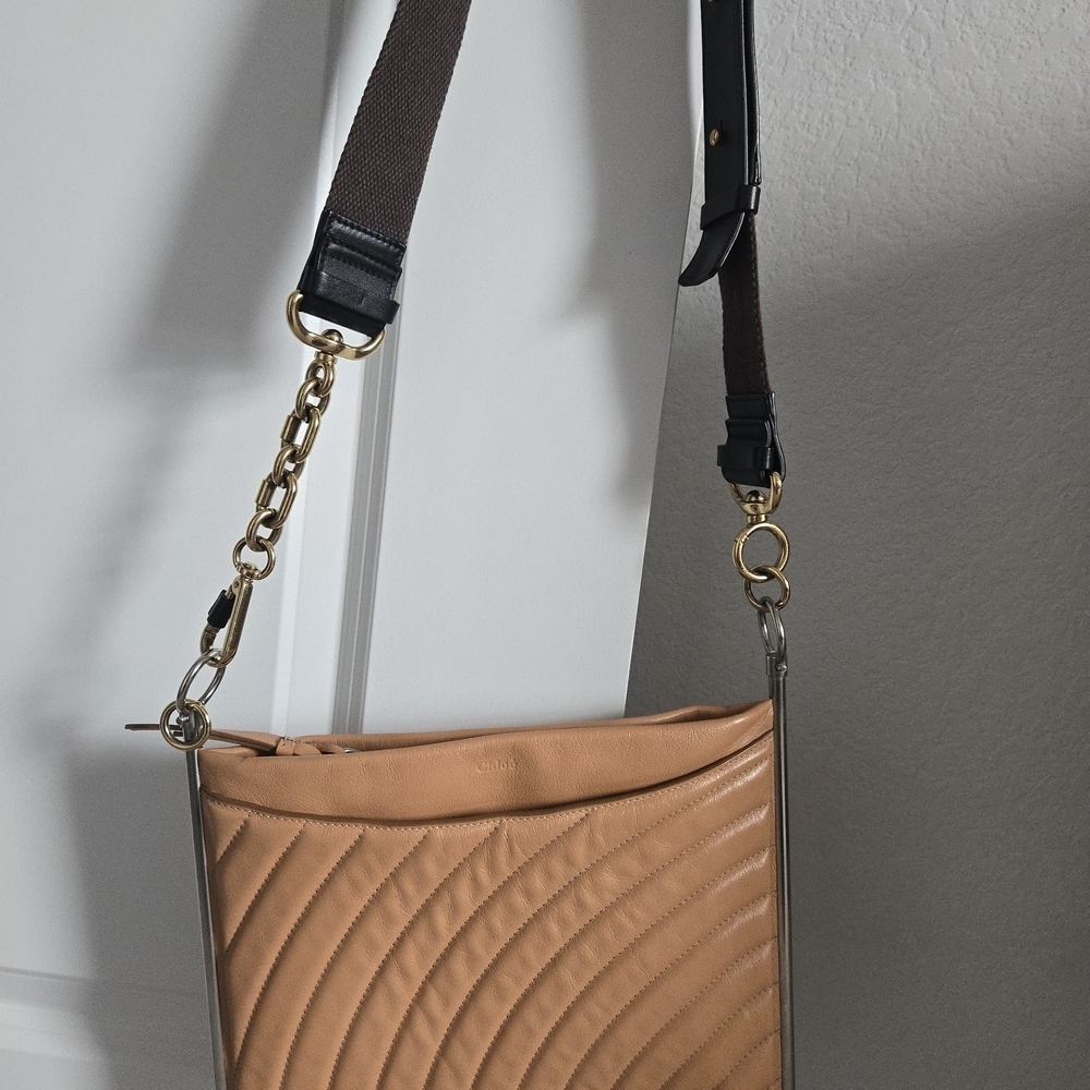Chloé “Roy” quilted clutch Crossbody bag - Picture 7 of 16